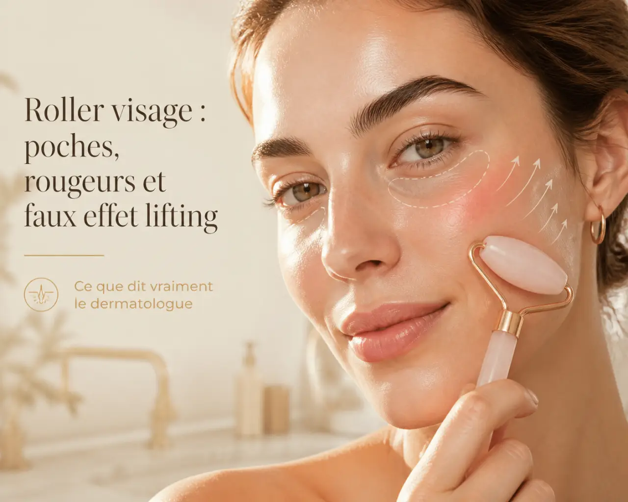 Roller visage : poches, rougeurs et faux effet lifting, ce que dit vraiment le dermatologue