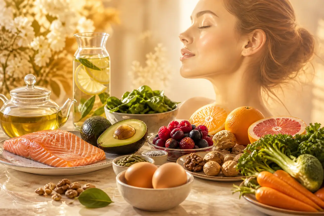 Collagène, hydratation, éclat : quels aliments contre les rides du visage privilégier ?