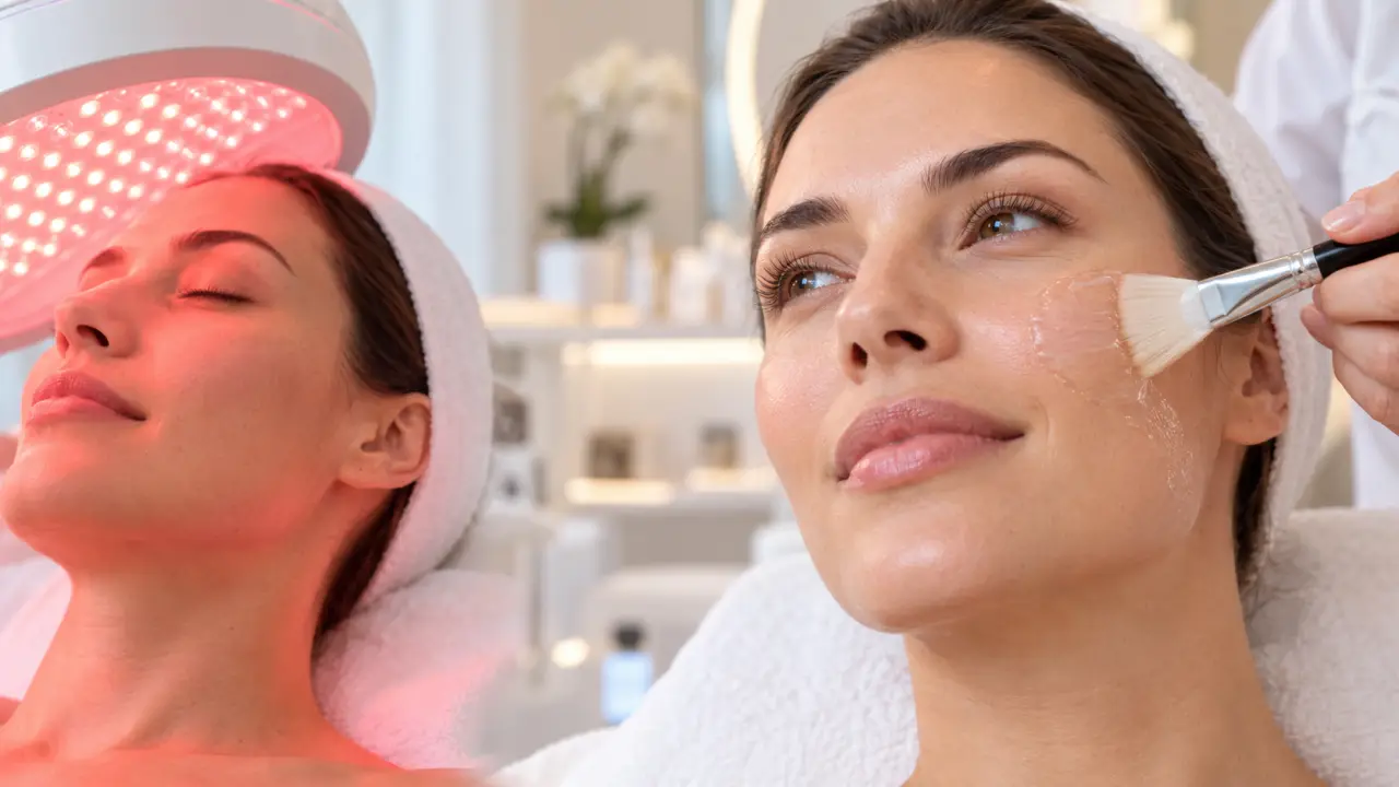 Femme au teint naturel et lumineux dans une ambiance douce et élégante